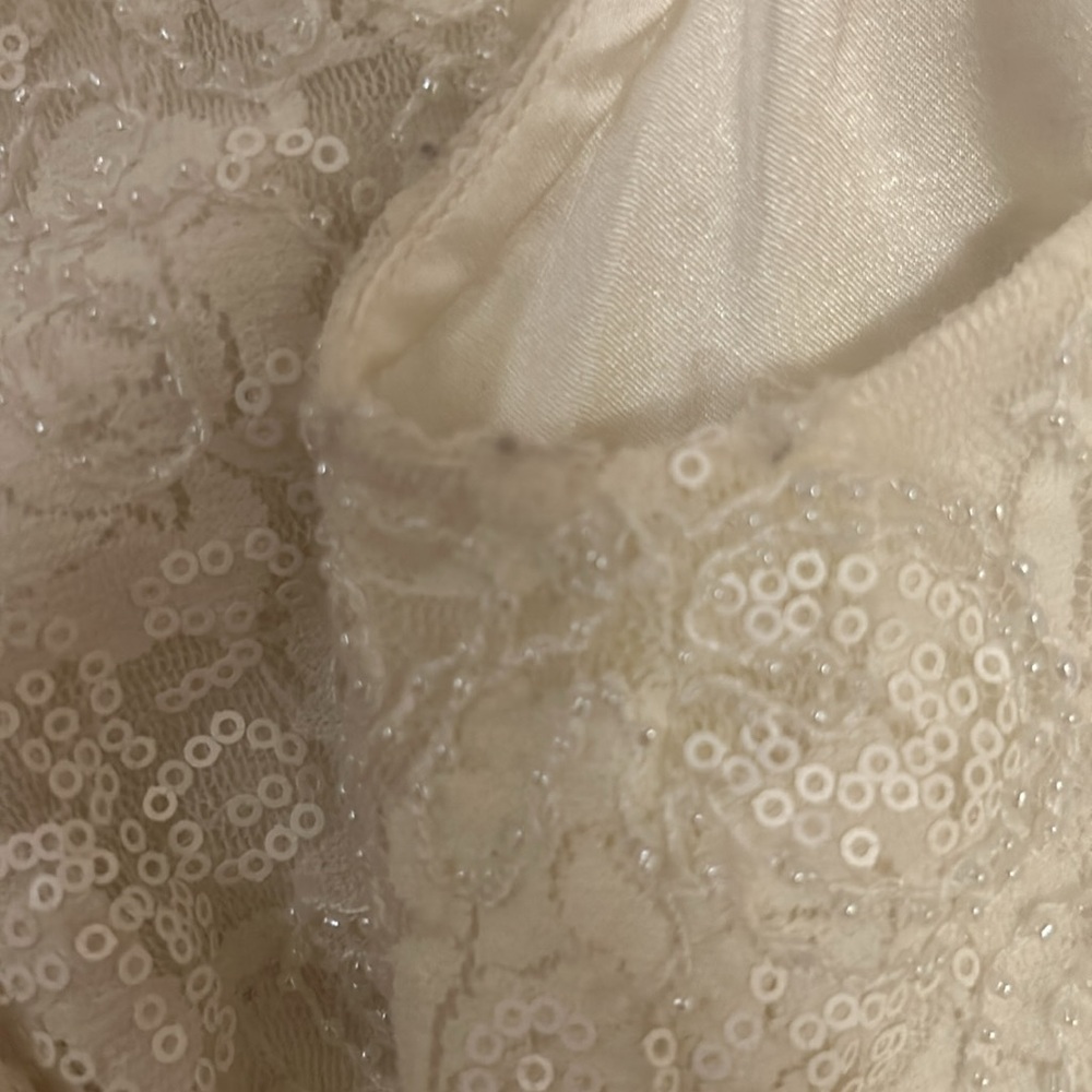 Gorgeous lace sequin tunic NWT - Picture 9 of 10